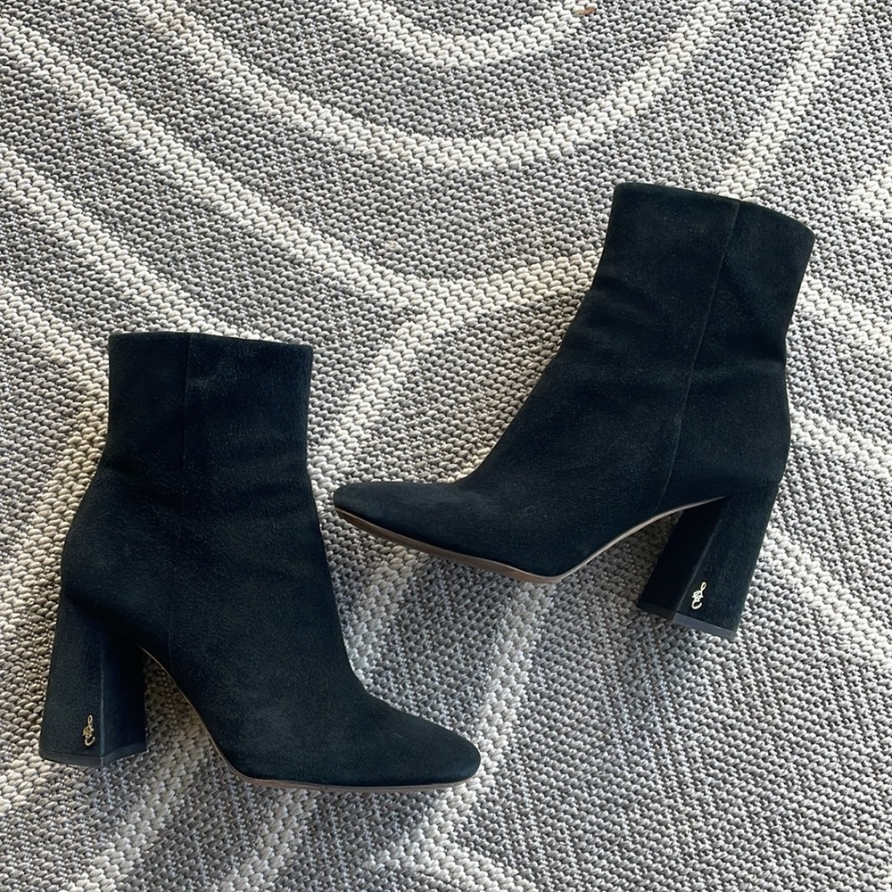 Sam Edelman Codie boots booties shoes ankle size US 7,5 euc A realtor business